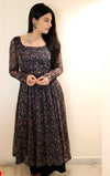 Women's Printed Georgette Anarkali Kurti